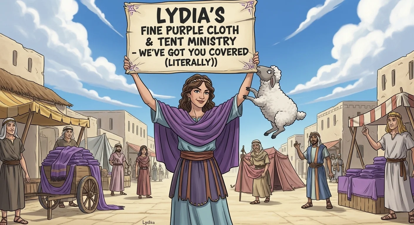 Acts 1614 – The Lord Opened Her Heart (NIV)