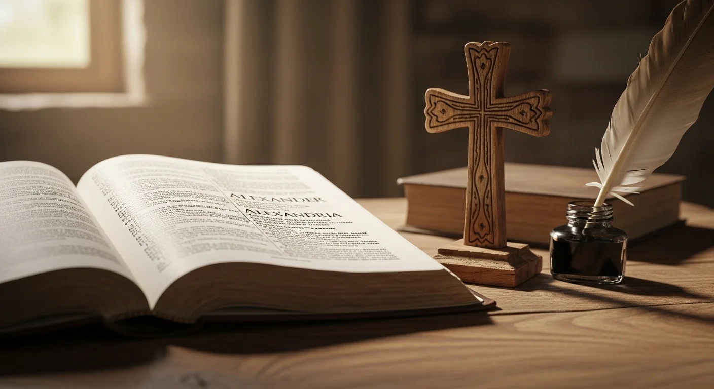 Alexander in the Bible