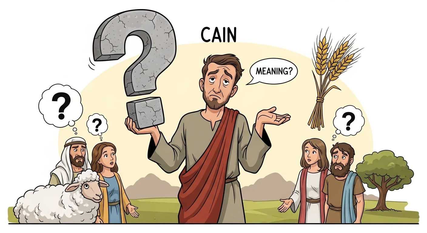 Cain and the First Recorded Sin