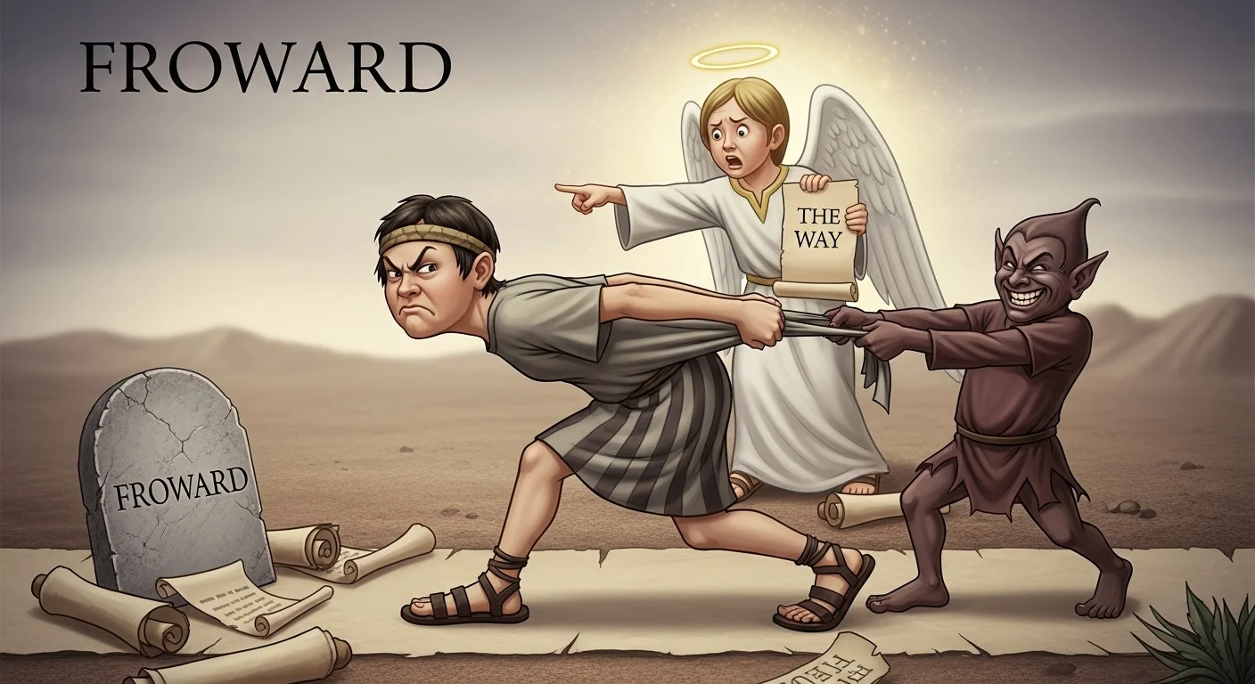 Froward as Stubbornness – Proverbs 1711 (KJV)