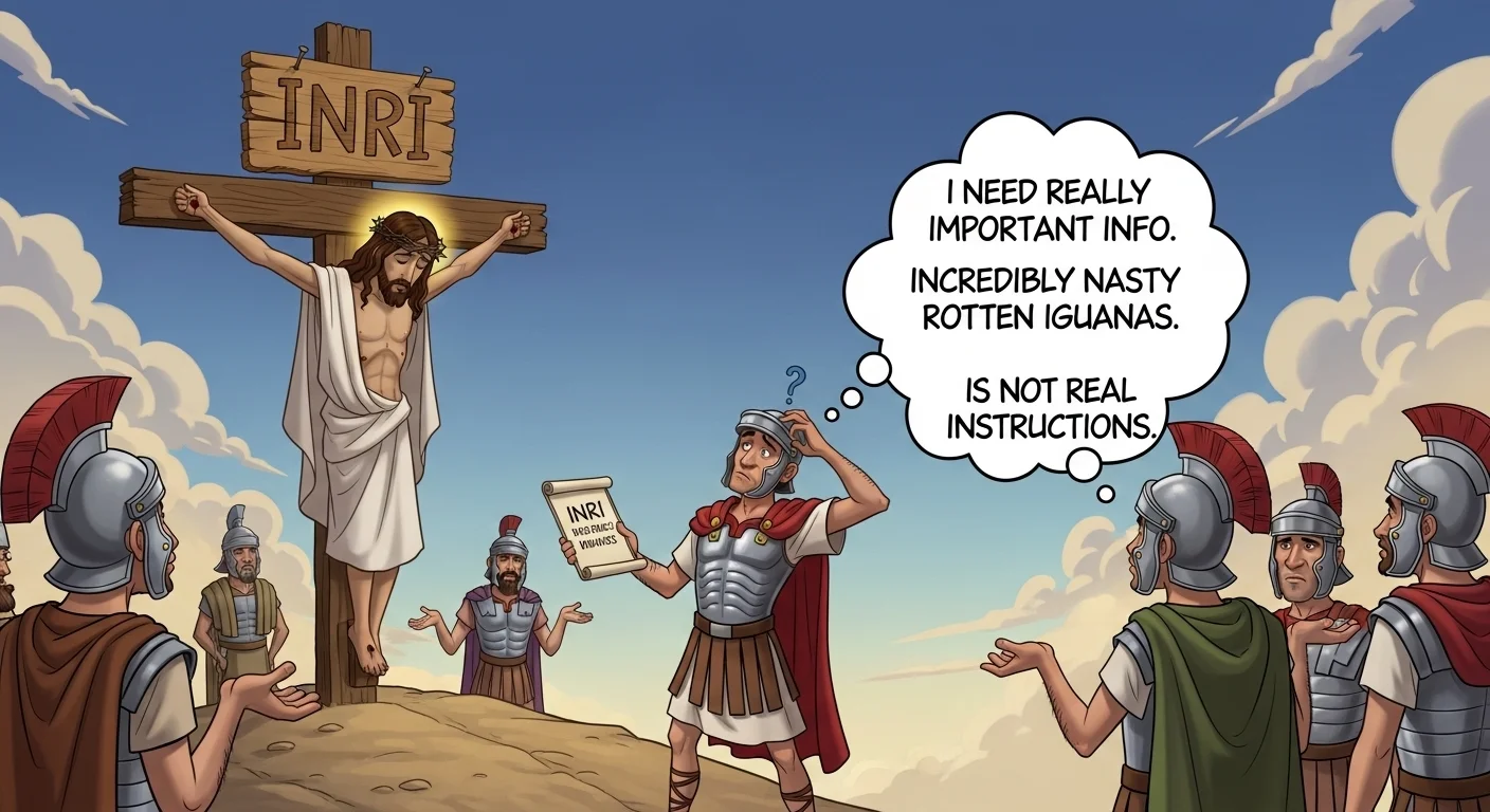 John 1919 – The Inscription Above the Cross (NIV)