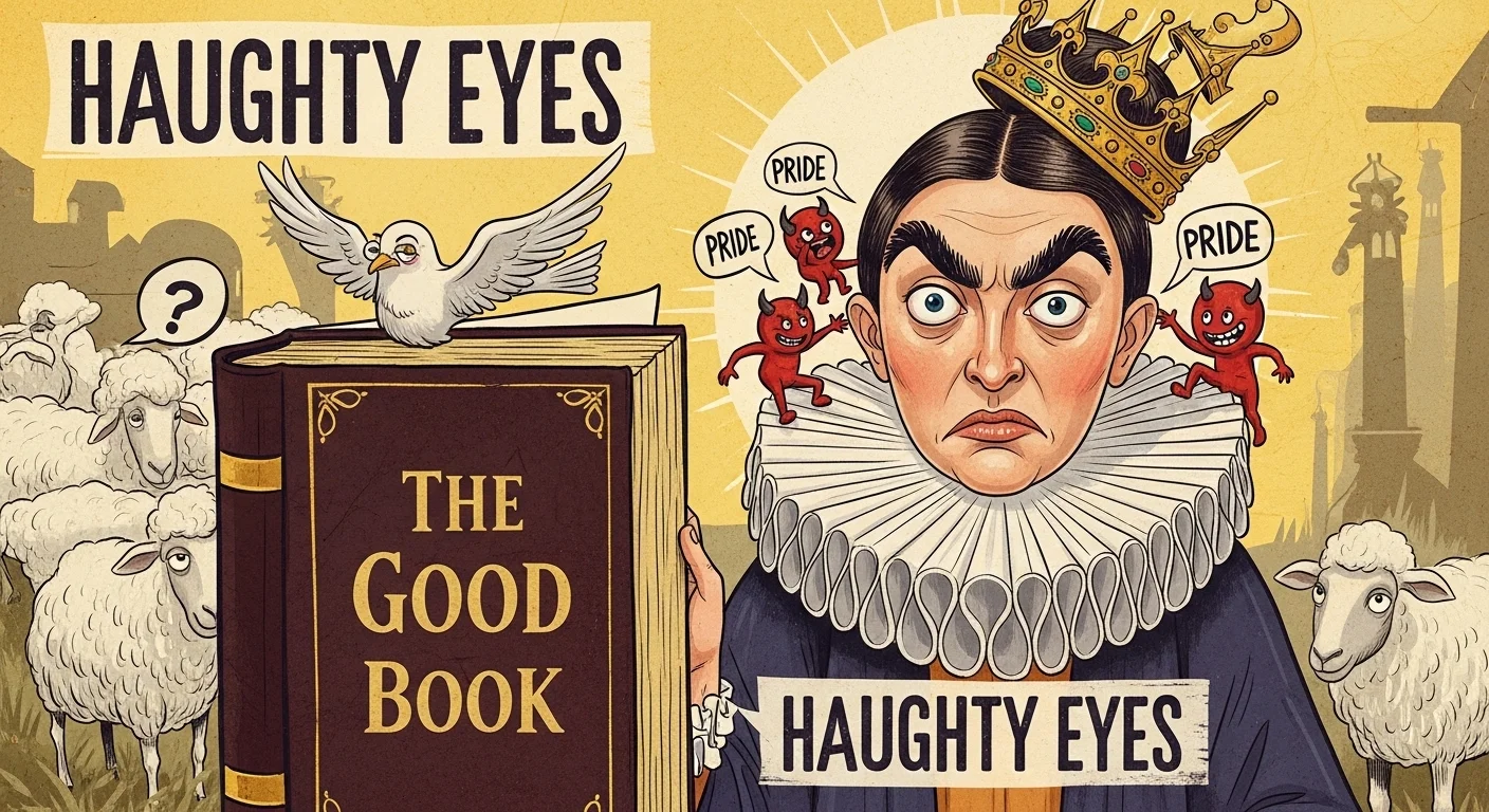 Proverbs 616–17 – Haughty Eyes Are Detestable to God (NIV)