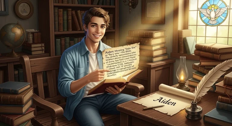 aiden meaning in bible