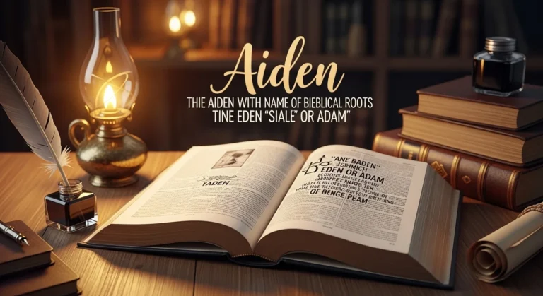 aiden name meaning in bible