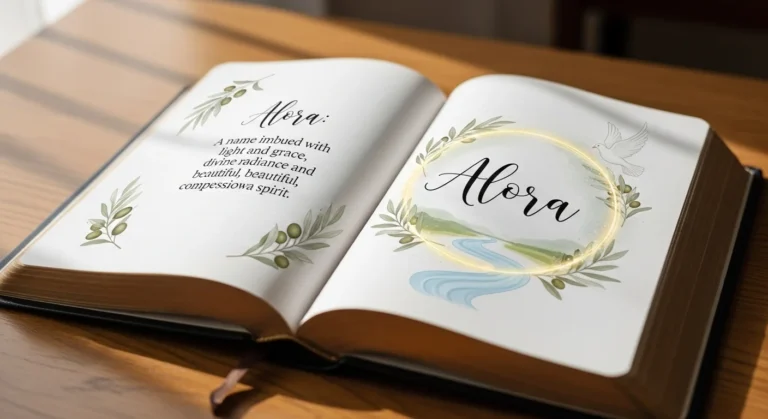 alora name meaning in bible