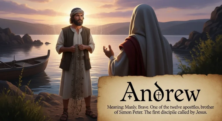andrew meaning in bible