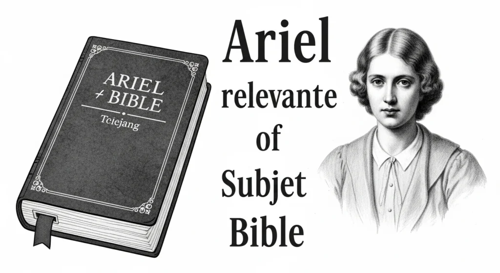 ariel meaning in bible
