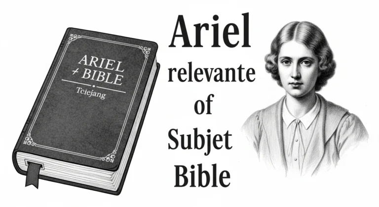 ariel meaning in bible