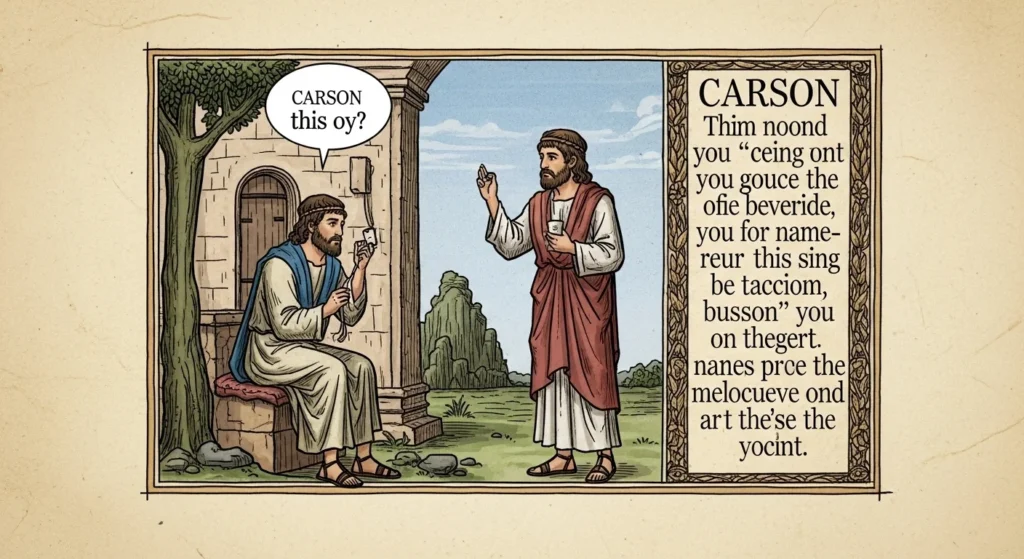 carson meaning in bible