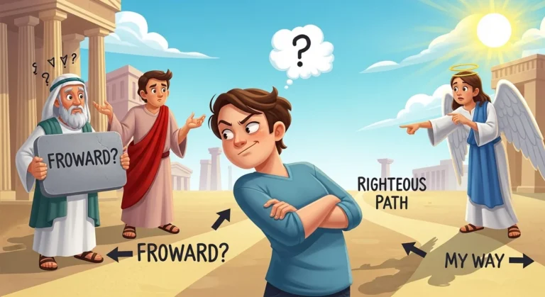 froward meaning in bible