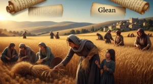 glean meaning in bible