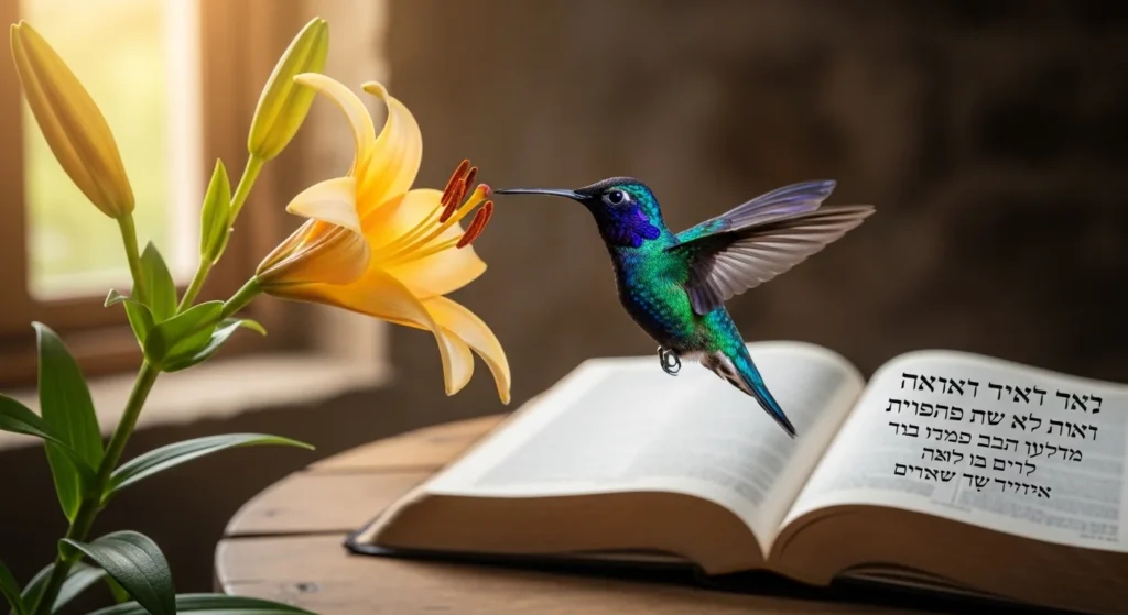 hummingbird meaning in bible