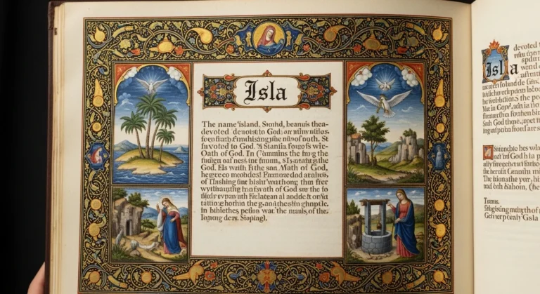 isla name meaning in bible