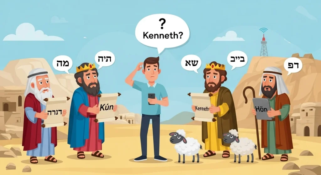 kenneth meaning in bible