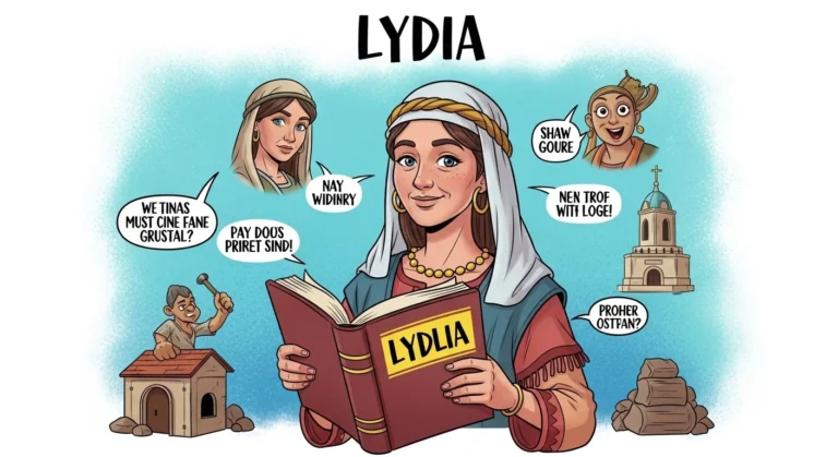 lydia meaning in bible