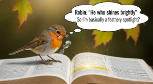 robin name meaning in bible