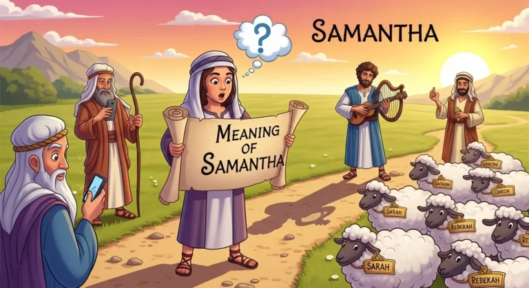 samantha meaning in bible