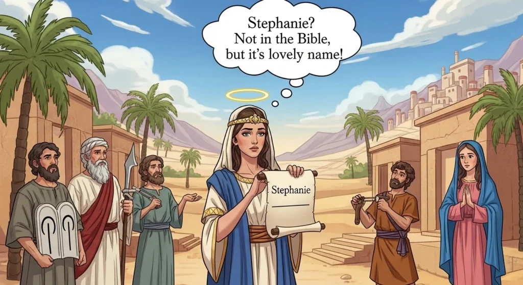 stephanie meaning in bible
