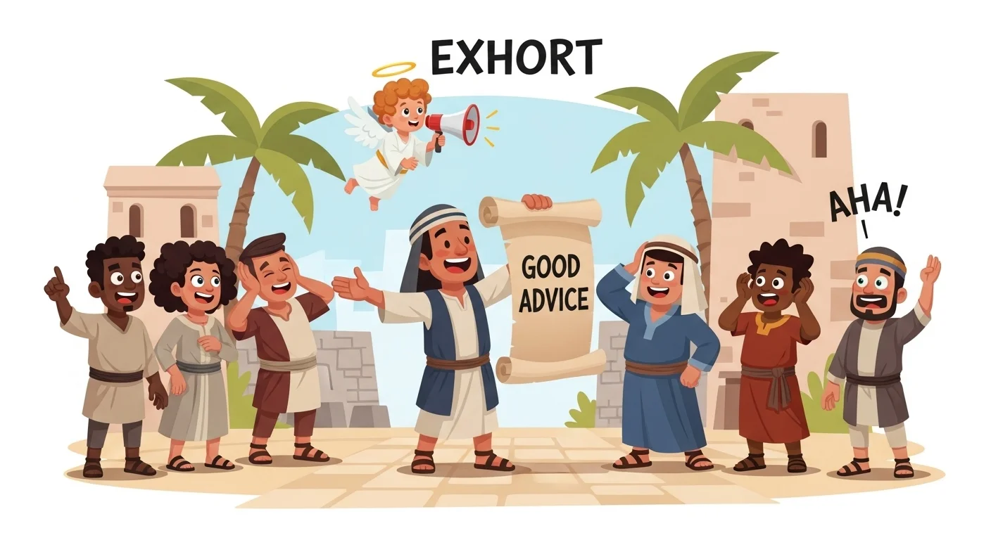 Bible Verses About Exhortation and Encouragement