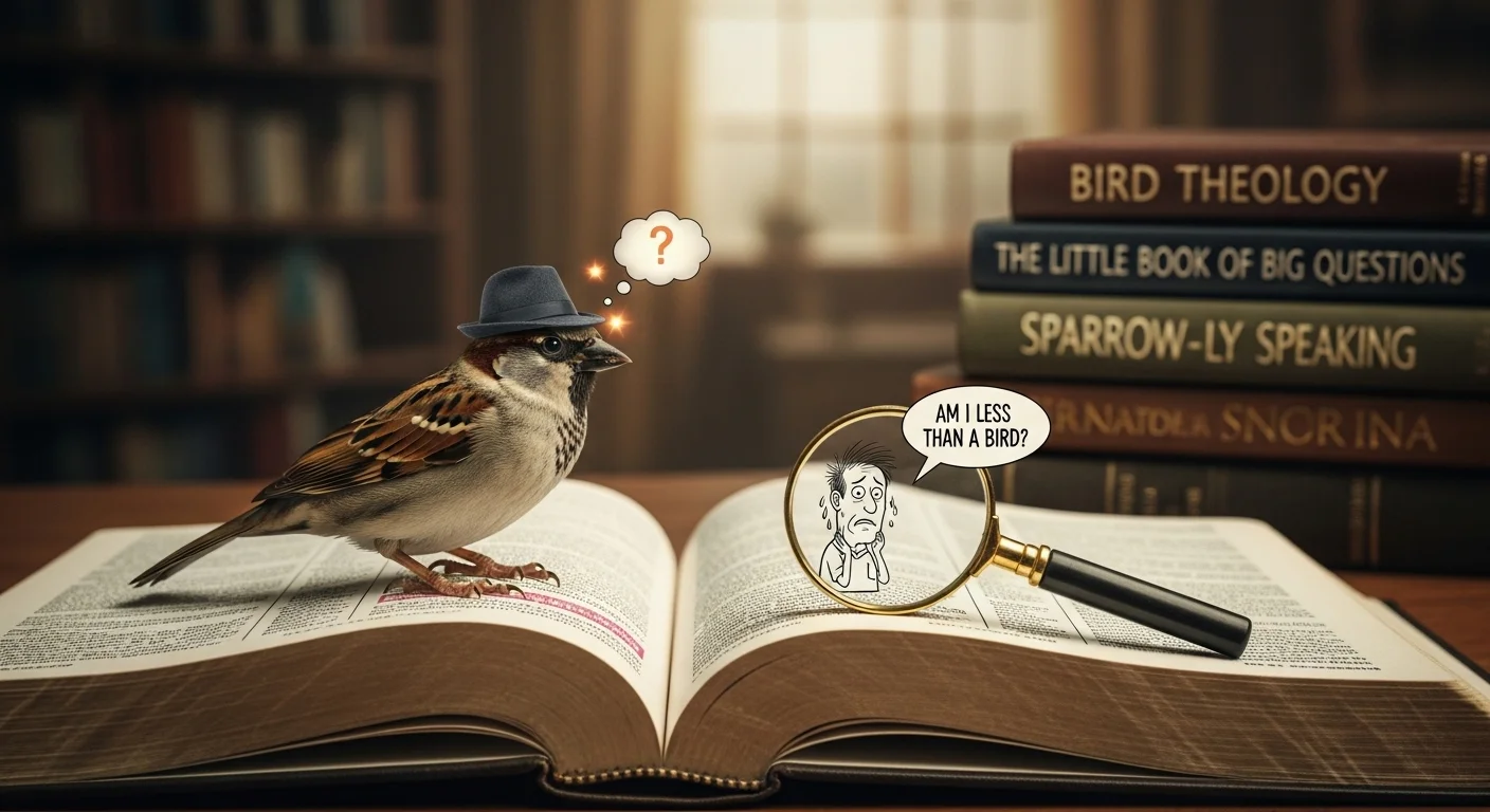 God Cares Even for the Smallest Bird – Matthew 1029 (NIV)