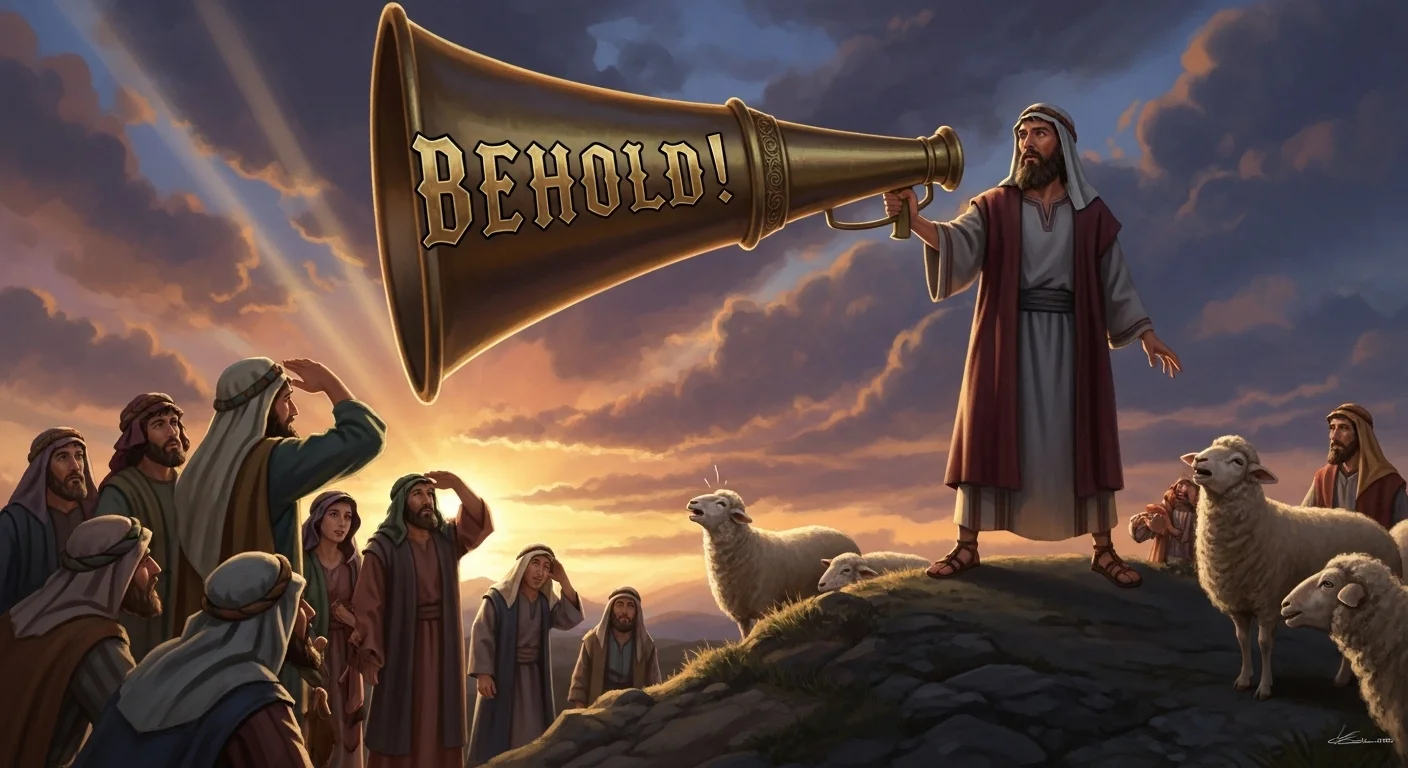 What Does Behold Mean in the Bible