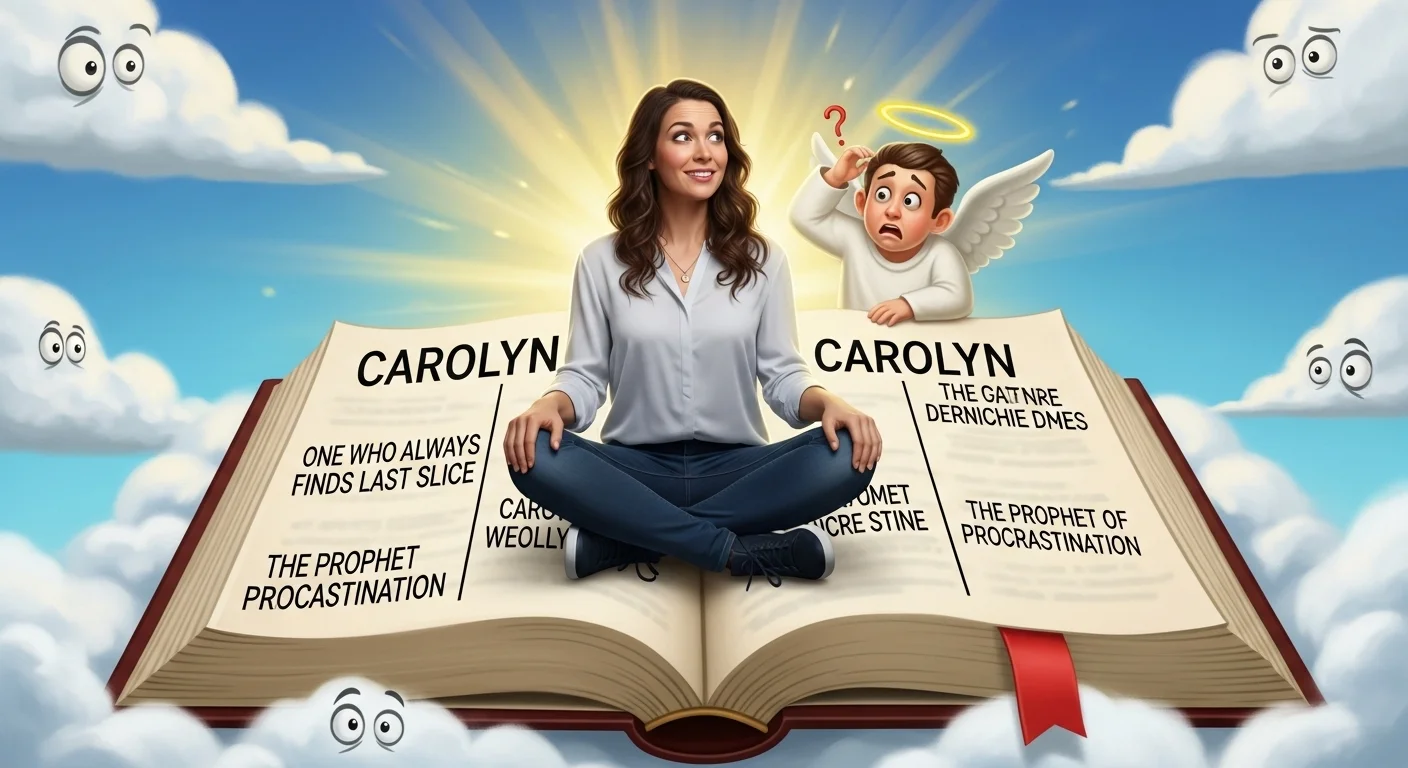 What Does Carolyn Mean in the Bible