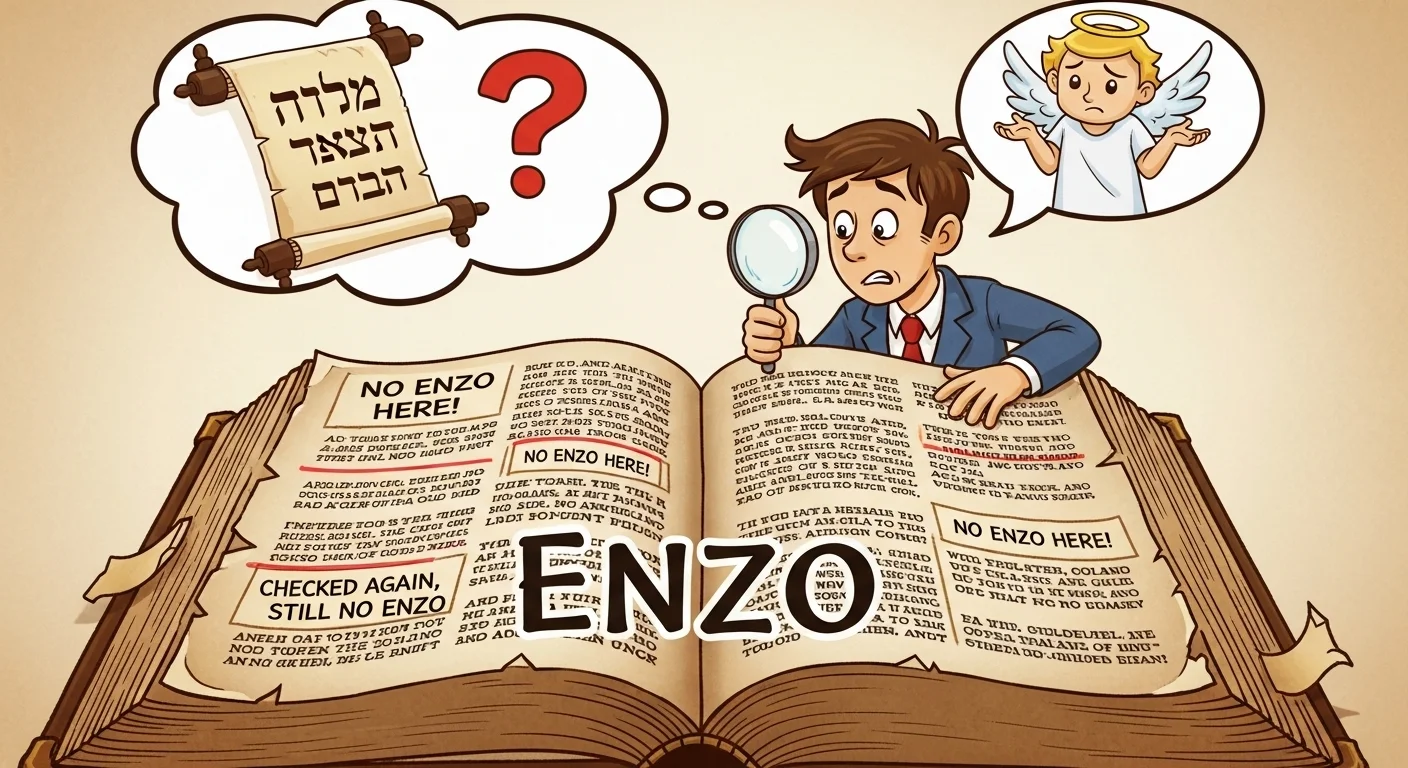 What Does Enzo Mean in the Bible