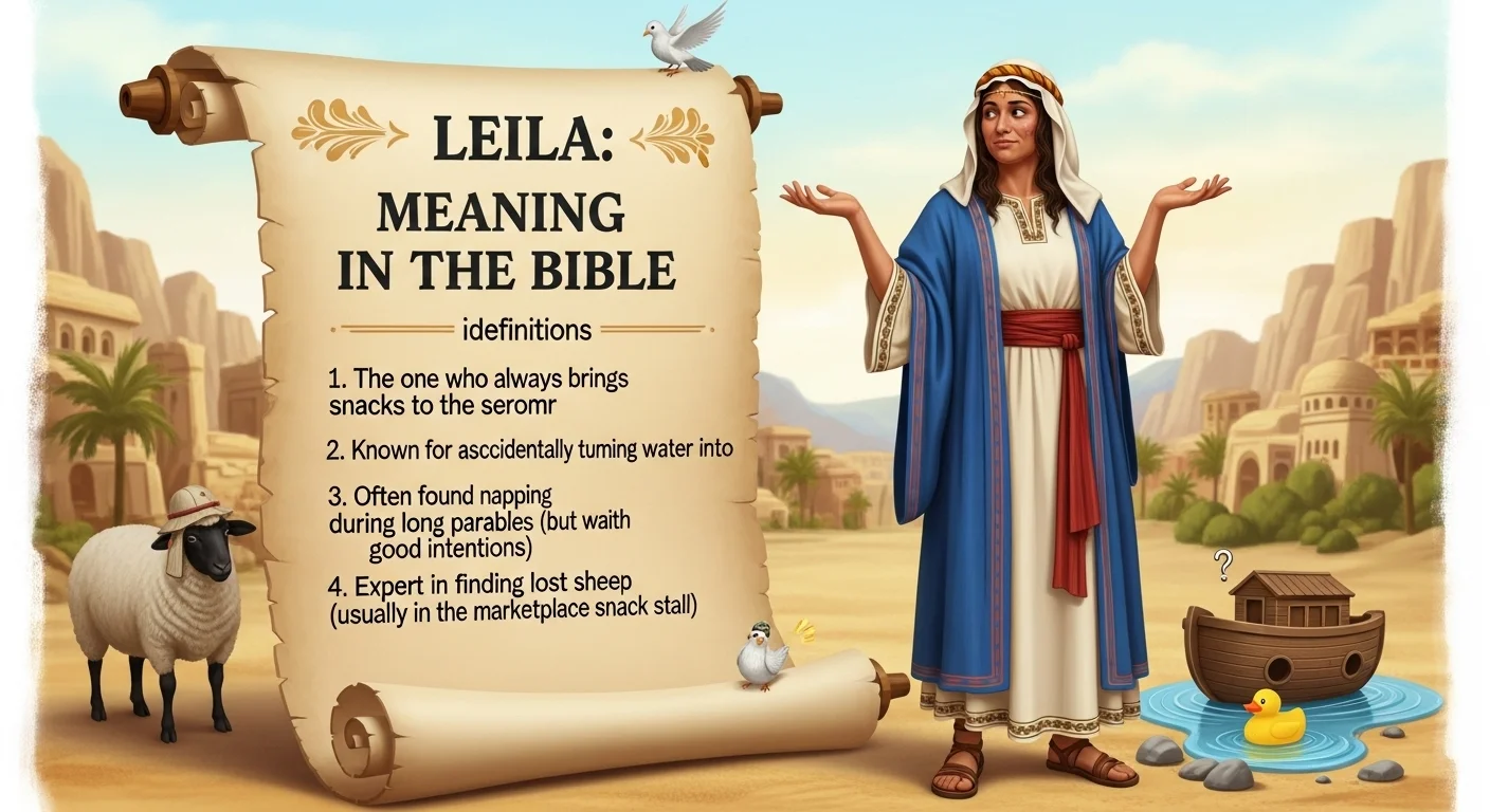 What Does Leila Mean in the Bible