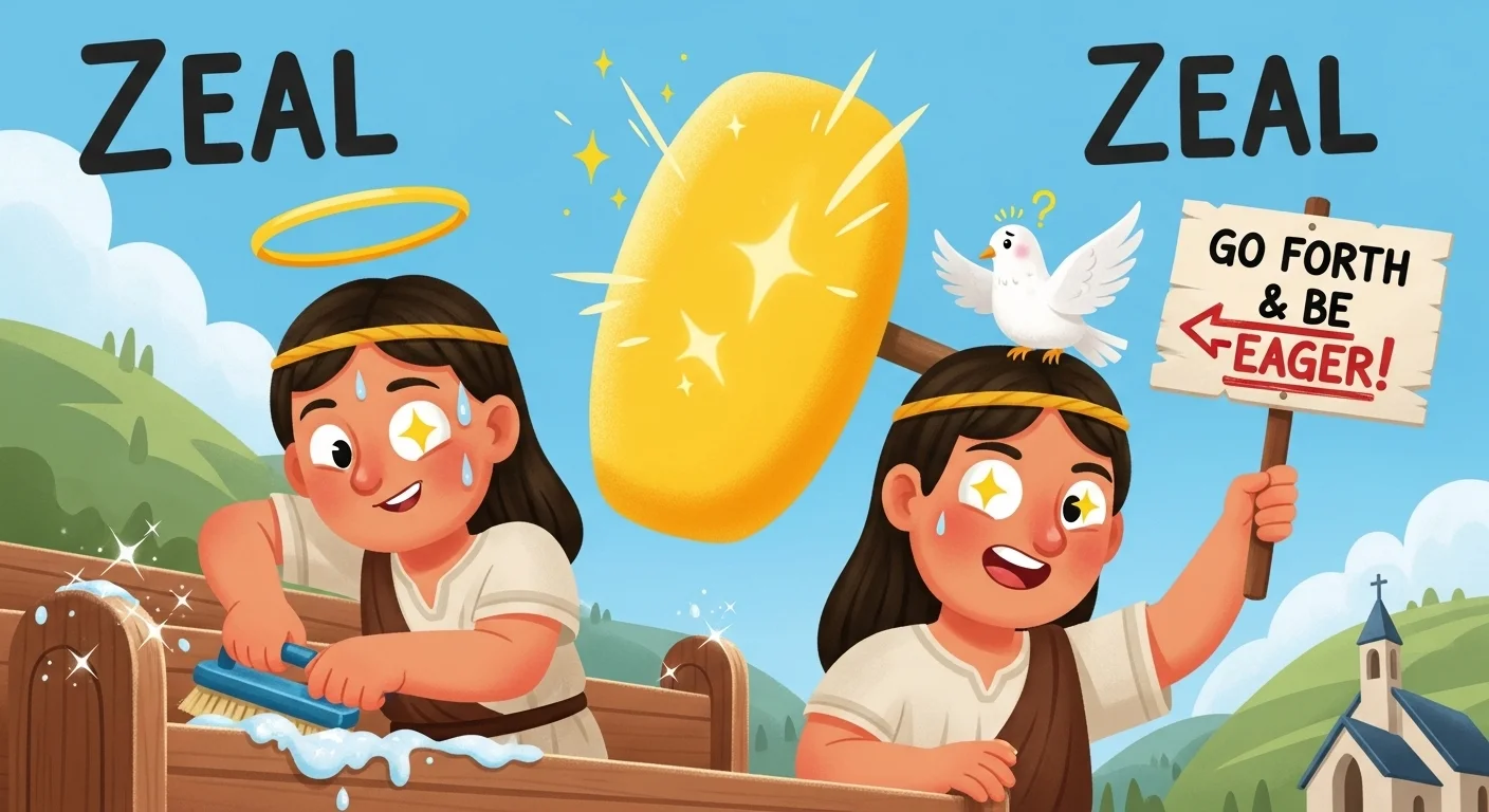 Zeal for God’s House – John 217 (NIV)