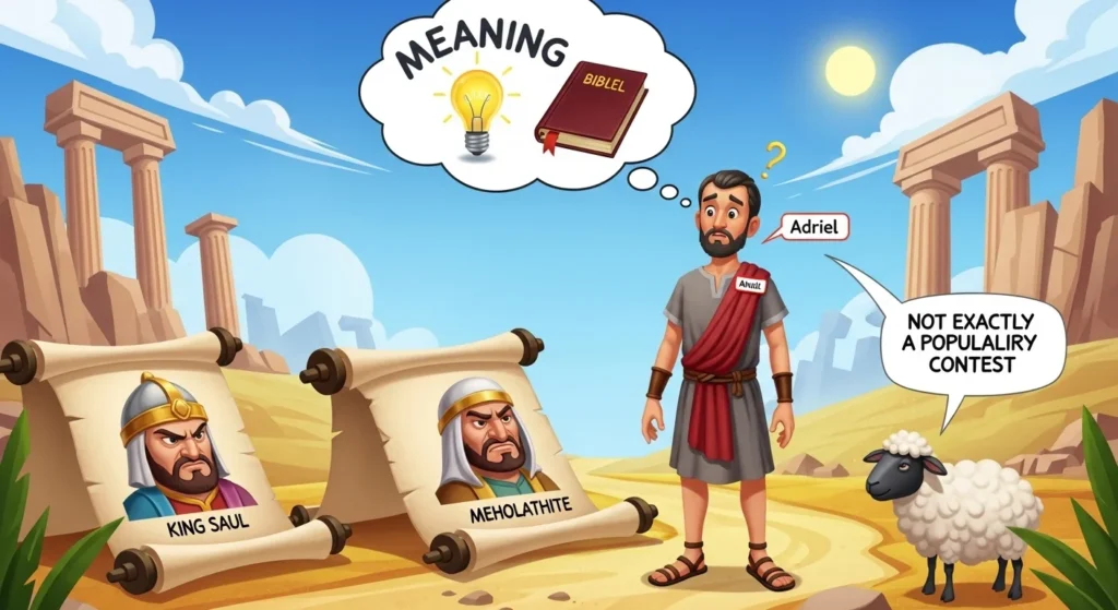 adriel name meaning in bible