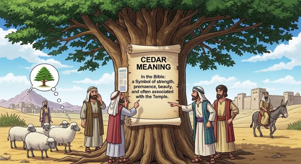 cedar meaning in bible