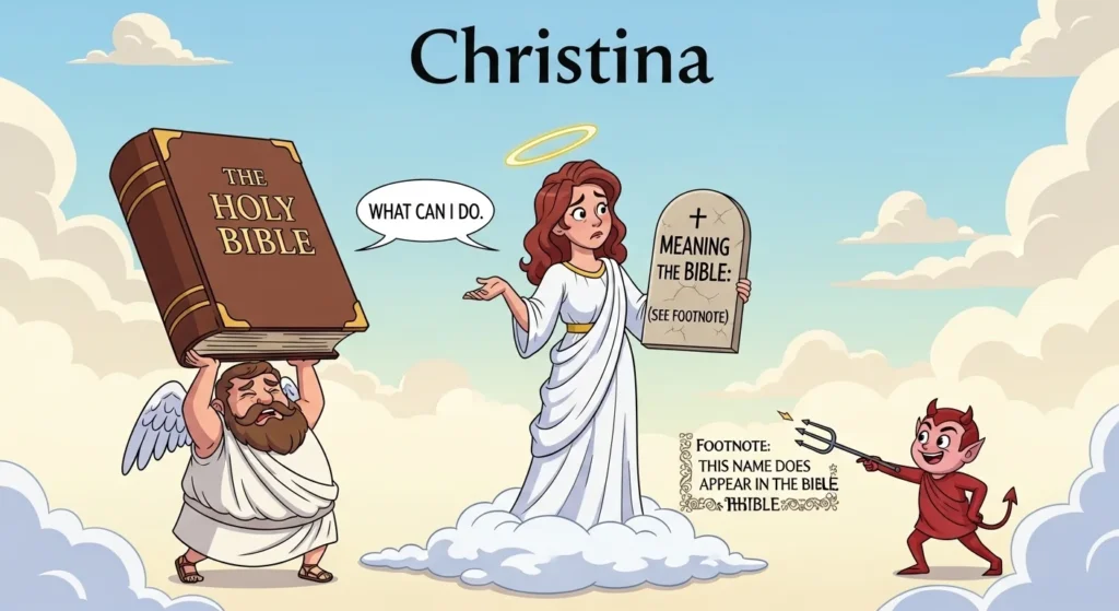 christina meaning in bible
