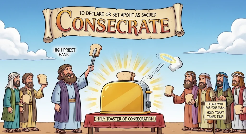 consecrate meaning in bible
