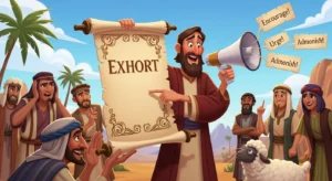 exhort meaning in bible