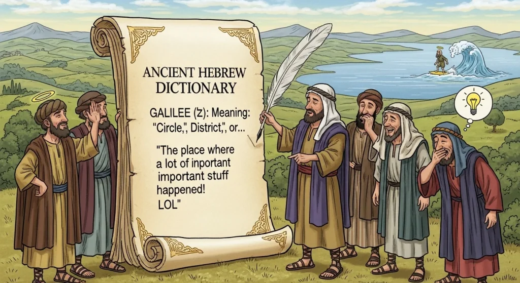galilee meaning in bible