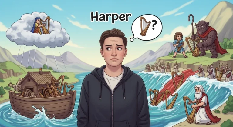 harper meaning in bible