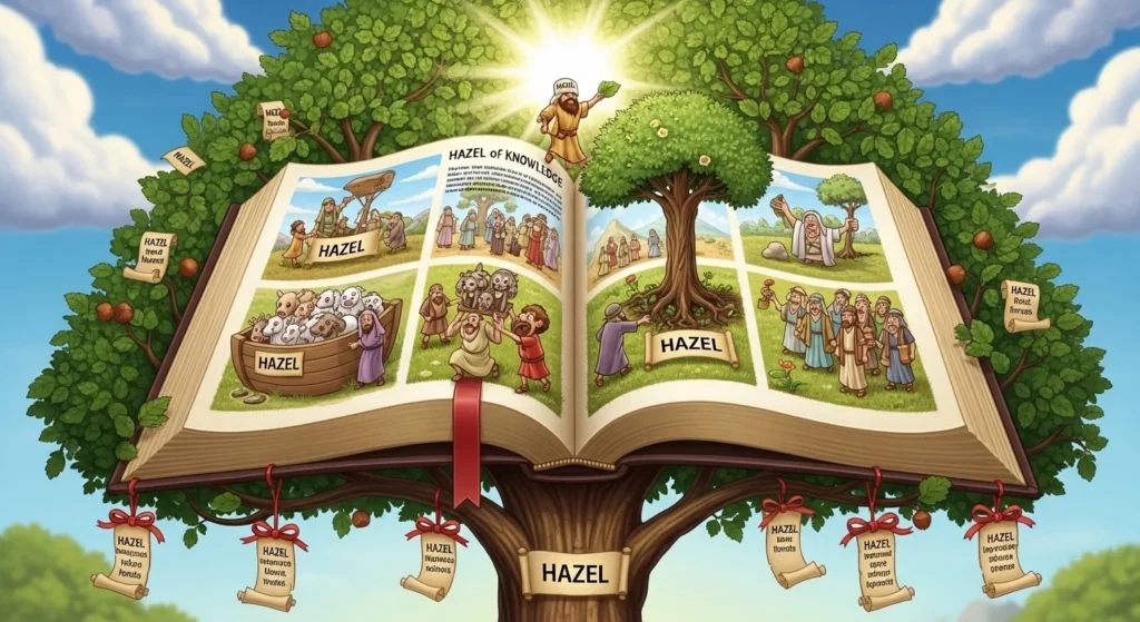hazel name meaning in bible