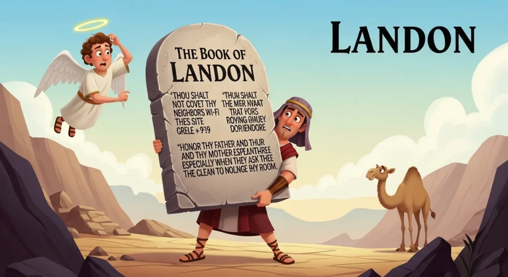 landon meaning in bible