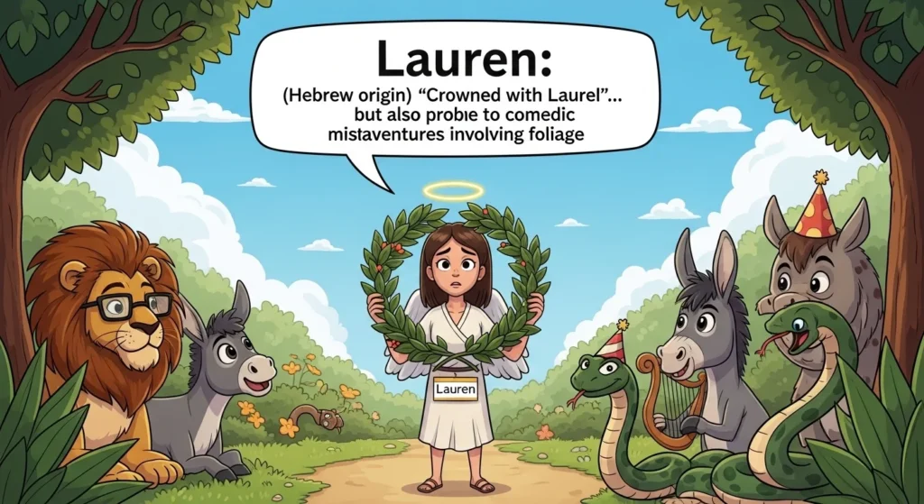 lauren meaning in bible