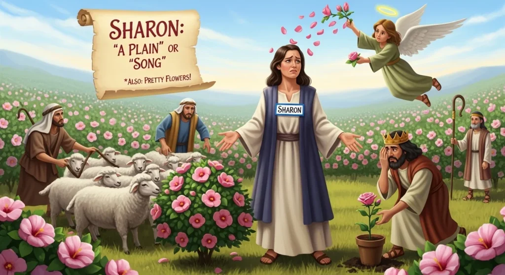sharon meaning in bible