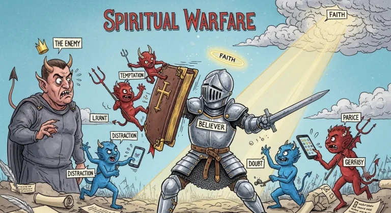 spiritual warfare meaning in bible