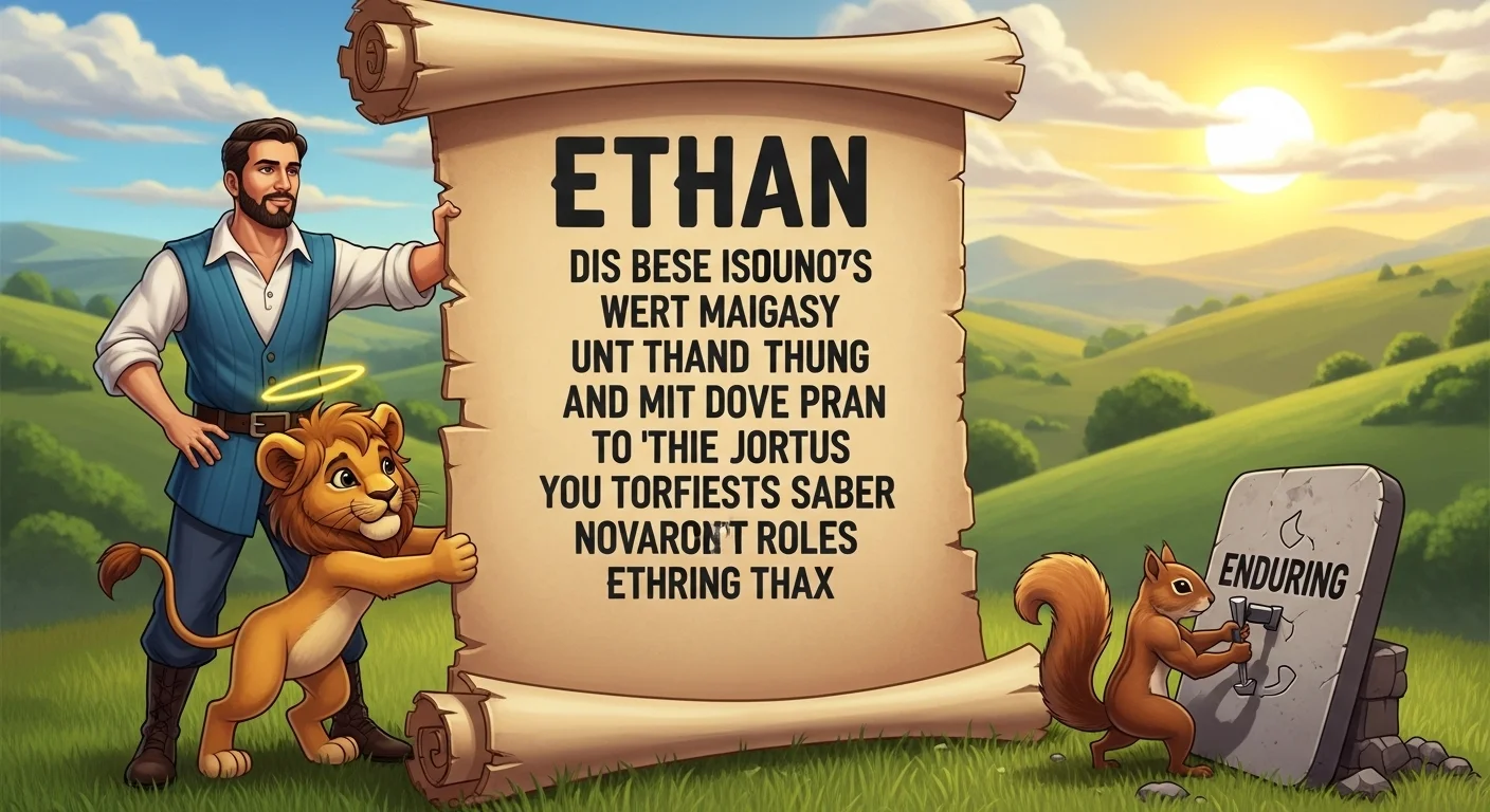 Ethan Meaning in Bible – A Wise Man (1 Kings 431)