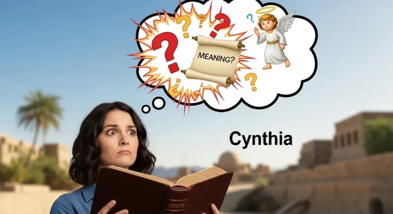 cynthia meaning in bible